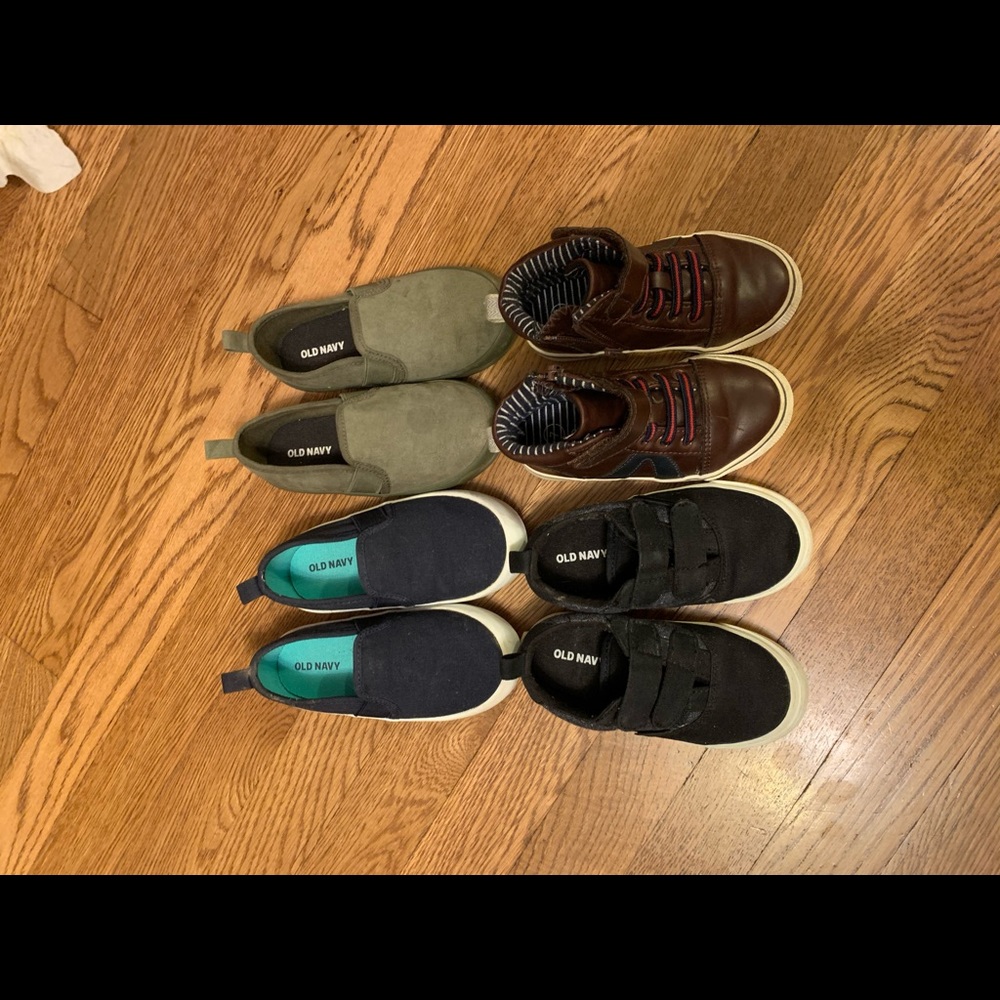 Lot of 4 Old Navy Boy’s Shoes